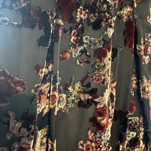 NWT winter formal floral cocktail dress - Picture 5 of 9